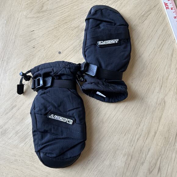 Scott brand winter mittens MED Insulated, Leather palms, Waterproof Breathable. - Picture 1 of 10